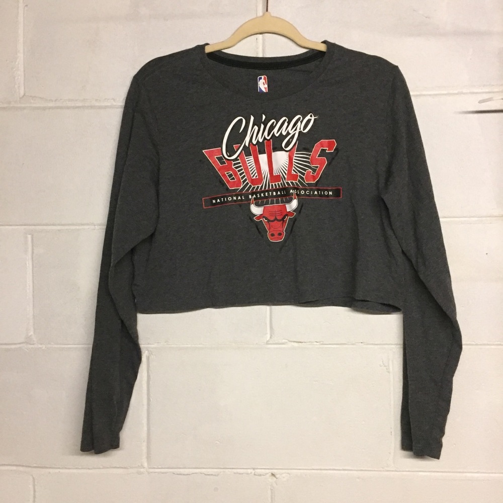 Chicago Bulls Crop Top NBA Merch
